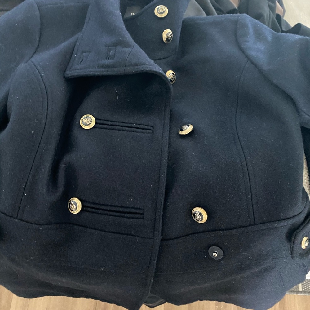 Navy Coat Jacket